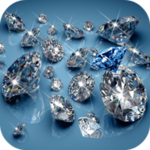 diamond live wallpaper android application logo